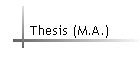 Thesis (M.A.)